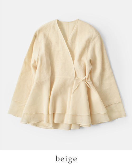 TENNE HANDCRAFTED MODERN オーガンザ ジャケット TENNE HANDCRAFTED MODERN テンハンドクラフテッドモダン