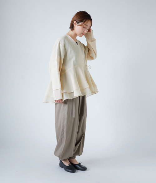 tenne handcrafted modern ジャケット TENNE HANDCRAFTED MODERN “super 140s no collar knit jacket