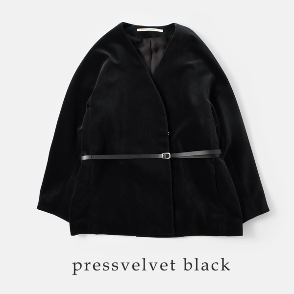 tenne handcrafted modern ベルベット ジャケット TENNE HANDCRAFTED MODERN テンハンドクラフテッドモダン レザーベルト