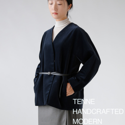 TENNE HANDCRAFTED MODERN ジャケット　オカイユ　ベルト付 TENNE HANDCRAFTED MODERN テンハンドクラフテッドモダン レザーベルト