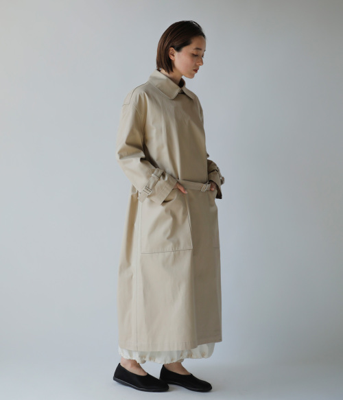 tenne handcrafted modern マーメイド　ワンピース　コート TENNE HANDCRAFTED MODERN mermaid dress(コットンポリエステル
