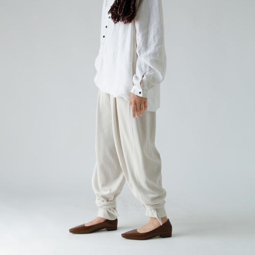 テンハンドクラフテッドモダン リボン ニット パンツ キャメル ribbon ribbon knit pants – TENNE HANDCRAFTED MODERN