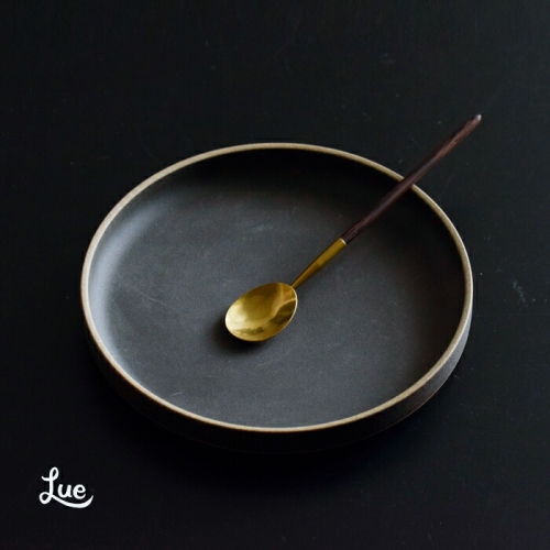 Lue ルー 真鍮と木の柄スプーン 020o | iroma..aranciato