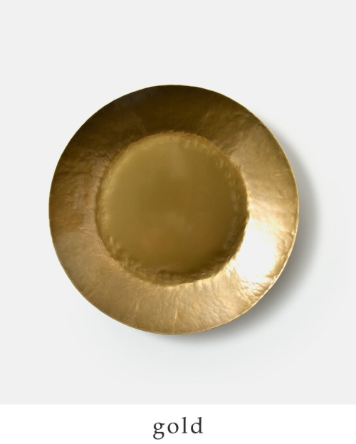 Lue ルー 真鍮の7寸平皿 023o | iroma..aranciato