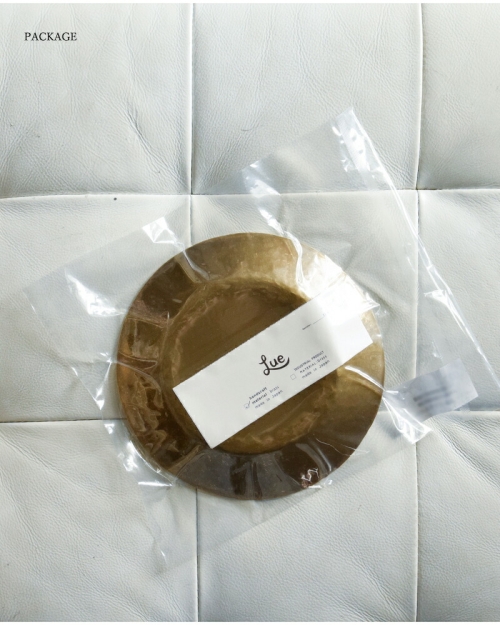 Lue ルー 真鍮の5.5寸平皿 024o | iroma..aranciato