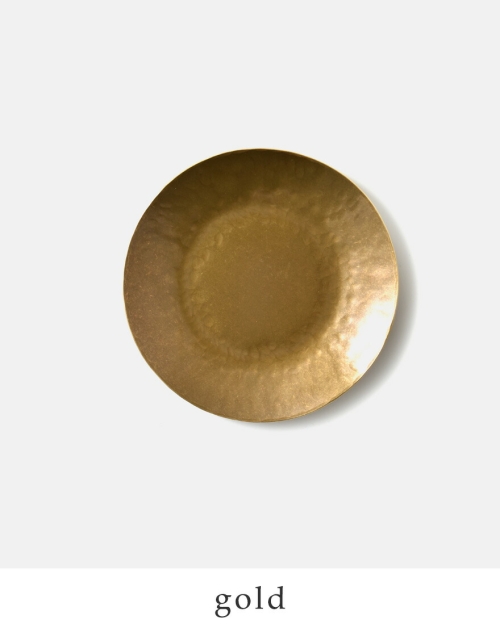 Lue ルー 真鍮の4寸平皿 025o | iroma..aranciato