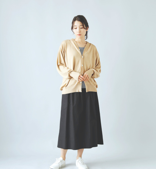joha ヨハ ウールシルクストライプ ショートスリーブプルオーバー S joha ヨハ ウールシルクストライプショートスリーブプルオーバー