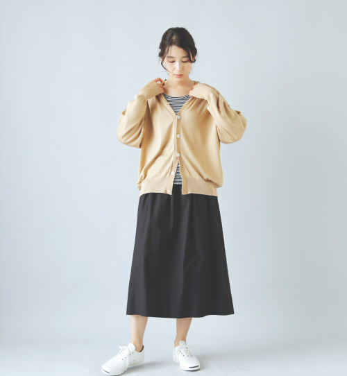 joha ヨハ ウールシルクストライプ ショートスリーブプルオーバー S joha ヨハ ウールシルクストライプショートスリーブプルオーバー