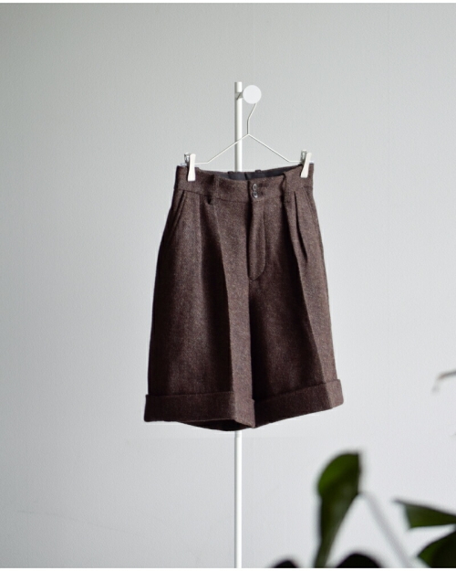 30%OFF】 Scye サイ ウール シェットランド ヘリンボーン ツイード