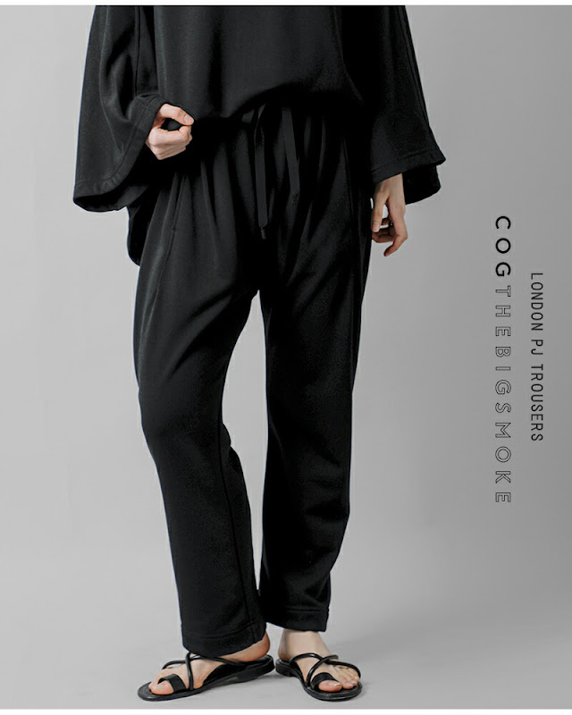 COGTHEBIGSMOKE コグザビッグスモーク LONDON PJ TROUSERS サルエル