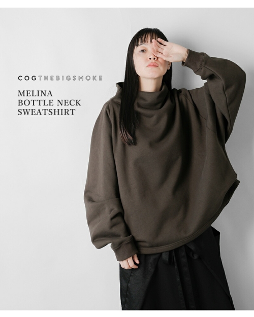 新品コグザビッグスモークBROOKLYN SWEATSHIRTドロップショルダー 新品コグザビッグスモークBROOKLYN SWEATSHIRTドロップ