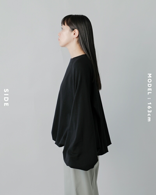 COGTHEBIGSMOKE コグザビッグスモーク LILLY PUFFY TOP メリノウール