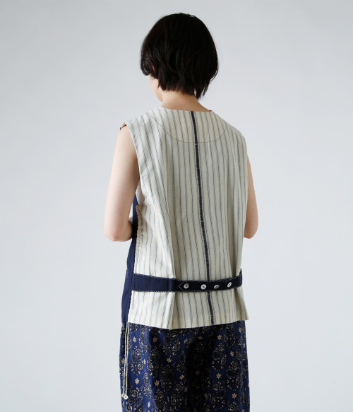 グシュナサフ ZUCCa / S バイカラーニットBAG / バッグ(F khaki(09)): SALE| A
