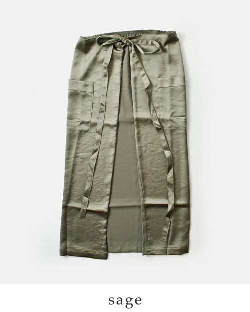 COGTHEBIGSMOKE コグザビッグスモーク MINA DOUBLE WRAP SKIRT