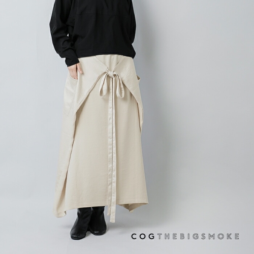 コグザビッグスモーク　COGTHEBIGSMOKE スカート COG THE BIGSMOKE/コグザビッグスモーク MINA DOUBLE WRAP SKIRT
