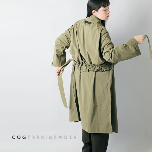 cogthebigsmoke ELIN 2WAYコート 中古・古着通販】COGTHEBIGSMOKE (コグザビッグスモーク) ELIN 2WAY