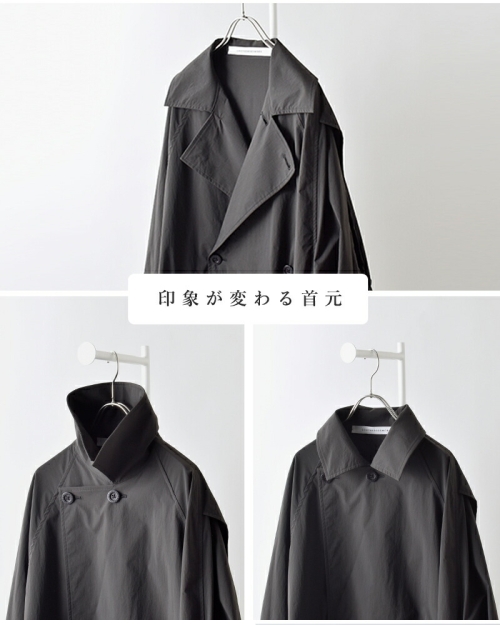 COGTHEBIGSMOKE コグザビッグスモーク LAUREN PARACHUTE COAT ドライ