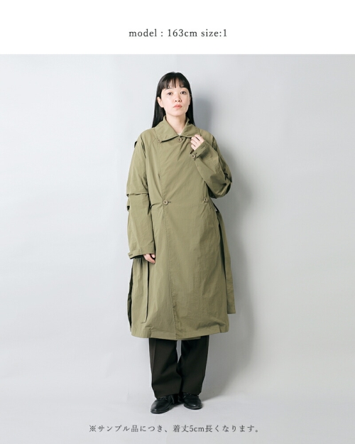 30%OFF】 COGTHEBIGSMOKE コグザビッグスモーク LAUREN PARACHUTE COAT