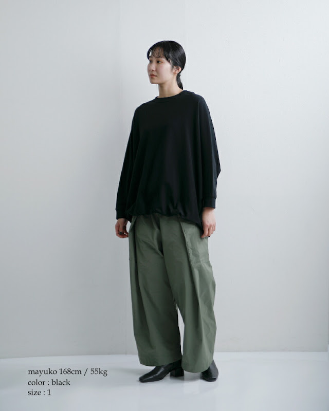 COGTHEBIGSMOKE コグザビッグスモーク コットン ミニテリー ドルマン