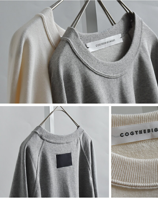 COGTHEBIGSMOKE コグザビッグスモーク コットン ミニテリー ドルマン