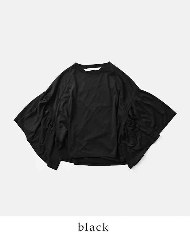 【新品・未使用】COGTHEBIGSMOKE GATHERED SLV TOP COGTHEBIGSMOKE コグザビッグスモーク LAURA GATHERED SLV TOP