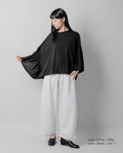 COG THE BIG SMOKE LAURA ギャザースリーブトップ COGTHEBIGSMOKE コグザビッグスモーク LAURA GATHERED SLV TOP