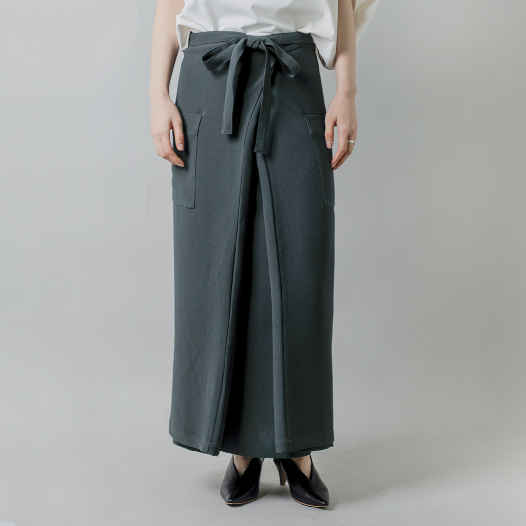COGTHEBIGSMOKE コグザビッグスモーク MINA DOUBLE WRAP SKIRT ジョー