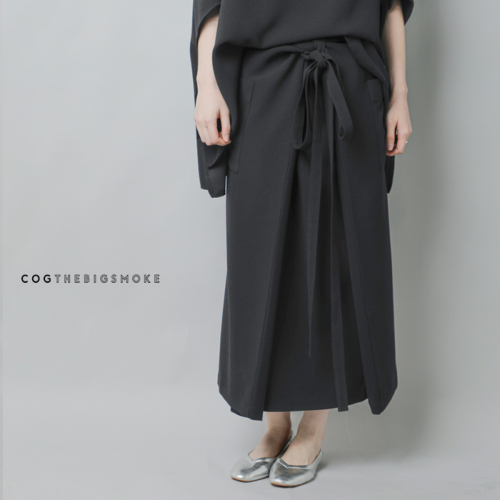COGTHEBIGSMOKE コグザビッグスモーク MINA DOUBLE WRAP SKIRT ジョー
