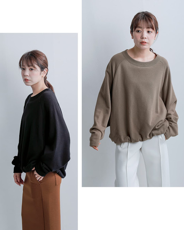 COGTHEBIGSMOKE コグザビッグスモーク OLIVER PUFFY HEM TOP エコ
