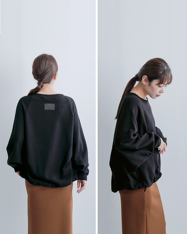COGTHEBIGSMOKE コグザビッグスモーク OLIVER PUFFY HEM TOP エコ