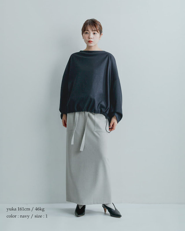 COGTHEBIGSMOKE コグザビッグスモーク OPHELIA BOAT NECK TOP ボート