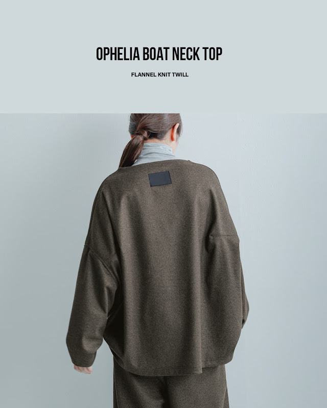 COGTHEBIGSMOKE コグザビッグスモーク OPHELIA BOAT NECK TOP ボート