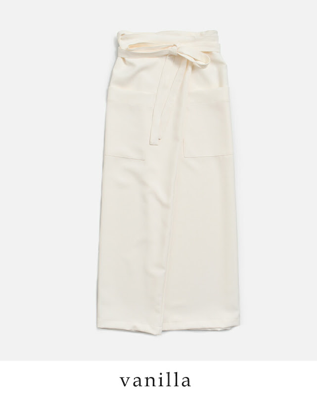 COGTHEBIGSMOKE コグザビッグスモーク MINA DOUBLE WRAP SKIRT ラップ