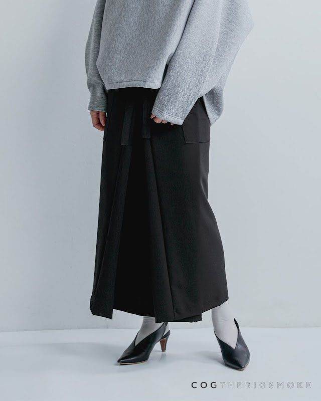 COGTHEBIGSMOKE コグザビッグスモーク MINA DOUBLE WRAP SKIRT ラップ