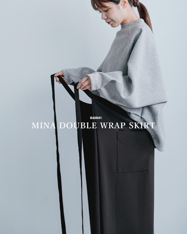 COGTHEBIGSMOKE コグザビッグスモーク MINA DOUBLE WRAP SKIRT ラップ