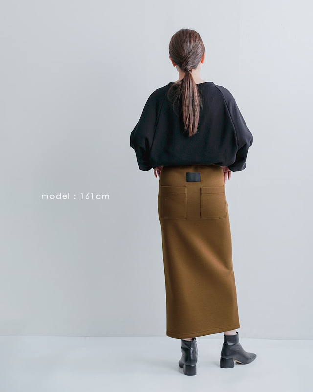 COGTHEBIGSMOKE コグザビッグスモーク FIA SKIRT コクーンジャージー