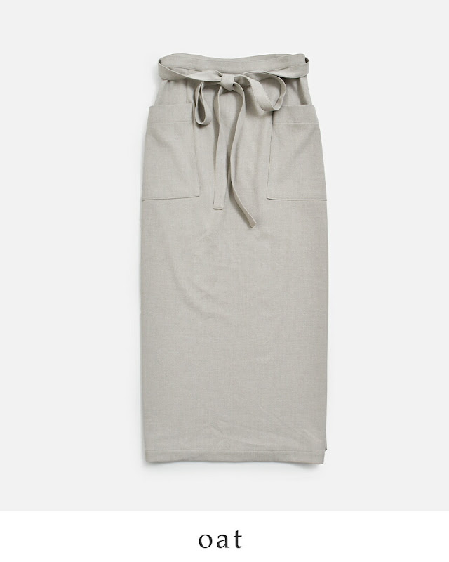 COGTHEBIGSMOKE コグザビッグスモーク MIRANDA WRAP SKIRT ジャージー