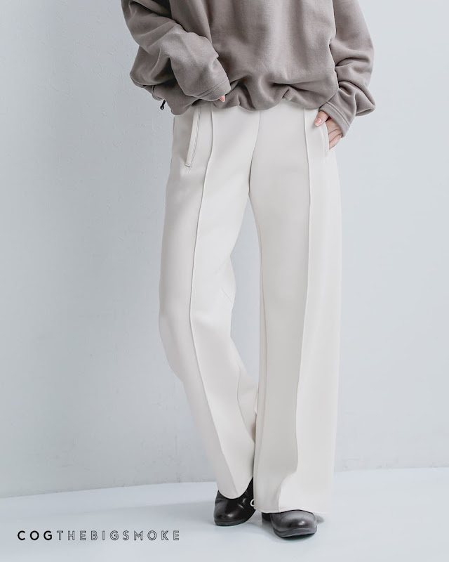 COGTHEBIGSMOKE コグザビッグスモーク GALAXY SEMI-WIDE TROUSERS