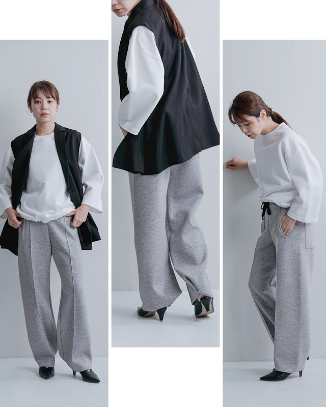 COGTHEBIGSMOKE コグザビッグスモーク GALAXY SEMI-WIDE TROUSERS