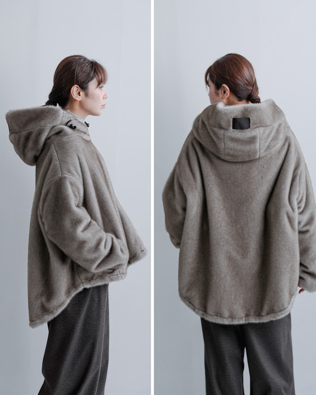 COGTHEBIGSMOKE コグザビッグスモーク ODALIS ZIP PARKA エコミンク