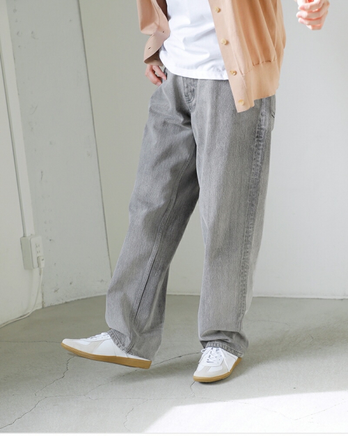YLEVE イレーヴ デニム バギー パンツ “13.5oz DENIM BAGGY FADE