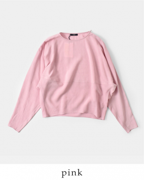 YLEVE イレーヴ テンセル プルオーバー ブラウス “TENCEL P/O BL” 168 