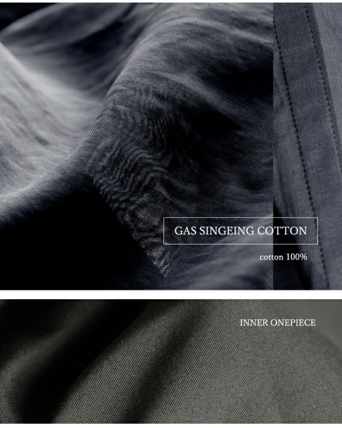 YLEVE イレーヴ コットン オーガンジー ワンピース “GAS SINGEING