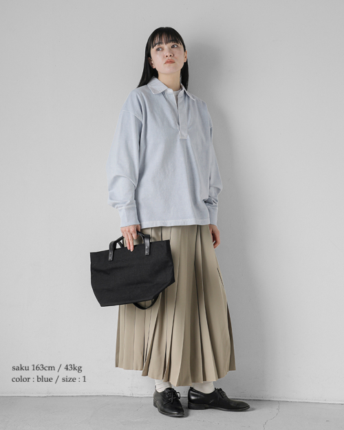 ☆美品☆YLÈVE / イレーヴ　コットン　プルオーバー　 RUGGER P/O YLEVE イレーヴ コットン タイプライター プルオーバー ブラウス
