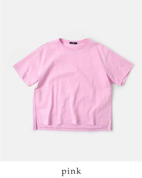 YLEVE イレーヴ Tシャツ・カットソー M ピンク 【古着】【中古】【送料無料】 YLEVE / ORGANIC COTTON BIO T‐SHIRT | YLÈVE（イレーヴ） ｜【公式