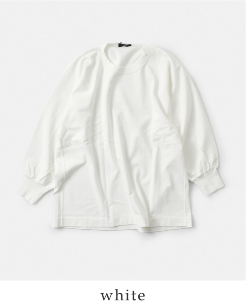 YLEVE イレーヴ コットン クルーネック プルオーバー “OPEN END COTTON