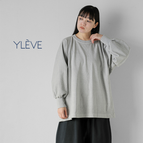 ☆美品☆YLÈVE / イレーヴ　コットン　プルオーバー　 RUGGER P/O YLEVE / COTTON RIB PULLOVER BIG | YLÈVE（イレーヴ） ｜【公式】通販