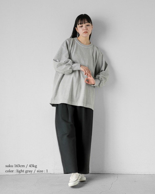 YLEVE イレーヴ ピグメントダイコットンプルオーバー 2025SS YLEVE イレーヴ ピグメントダイコットンプルオーバー 2025SS