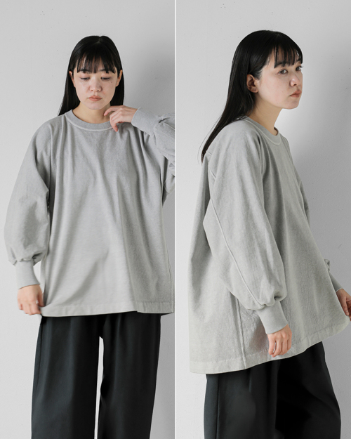 YLEVE イレーヴ ピグメントダイコットンプルオーバー 2025SS YLEVE イレーヴ ピグメントダイコットンプルオーバー 2025SS