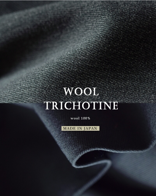 YLEVE イレーヴ ウール トリコチン ジャケット “2/72 WOOL TRICHOTINE